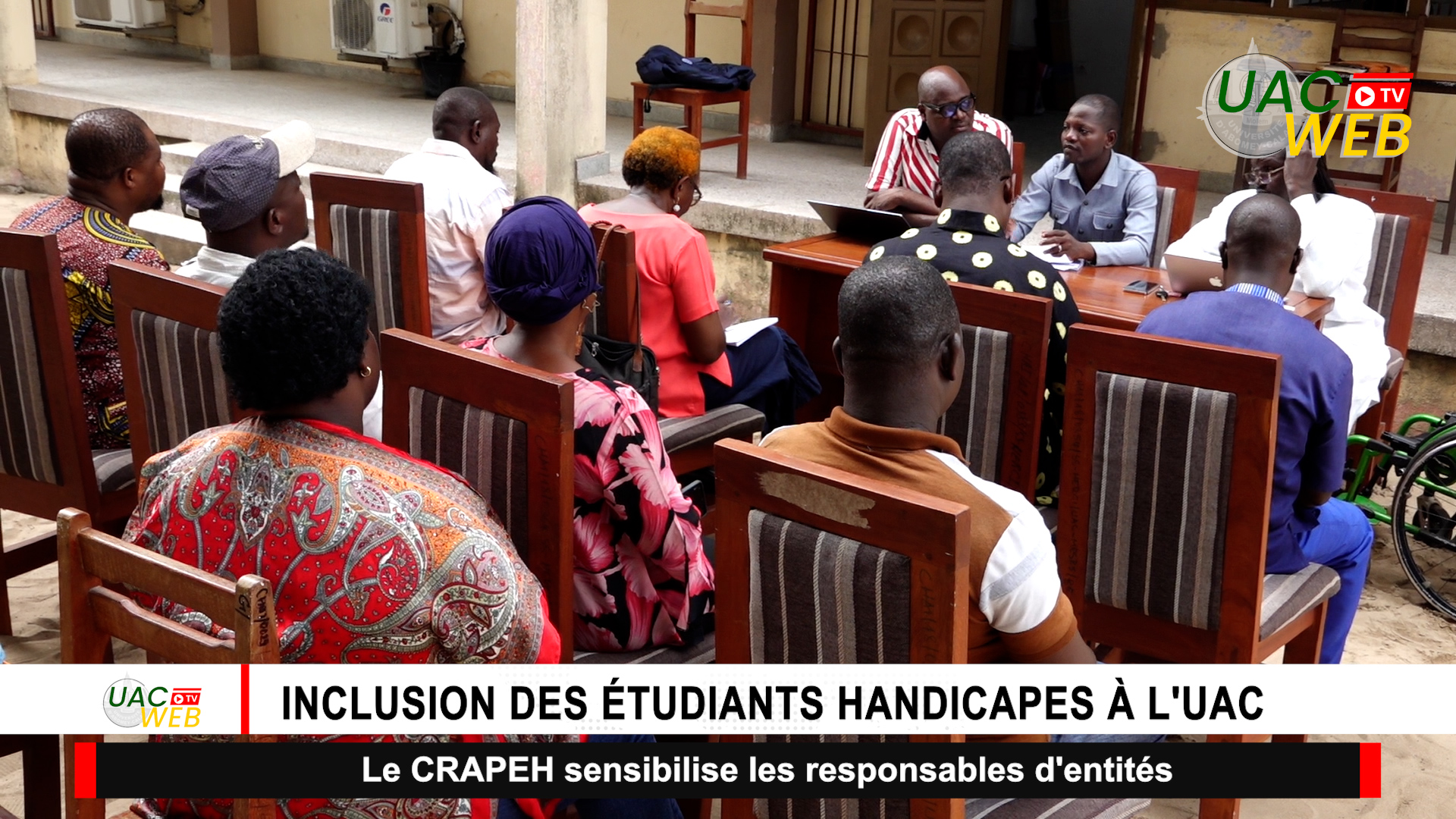 INCLUSION DES ÉTUDIANTS HANDICAPES À L&rsquo;UAC
